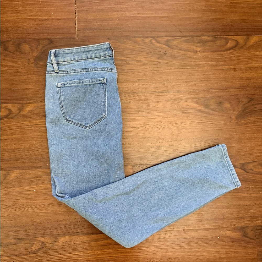 Vigoss Light Blue Women's High-Rise Skinny Jeans Size 28